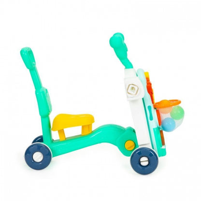 Antemergator educational 4 in 1 (antemergator, masuta, trotineta, bicicleta) Huanger HE0817 - Verde