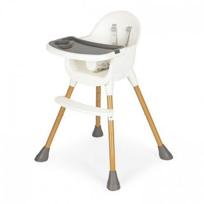 Scaun de masa pentru copii Ecotoys HA-042 - Alb