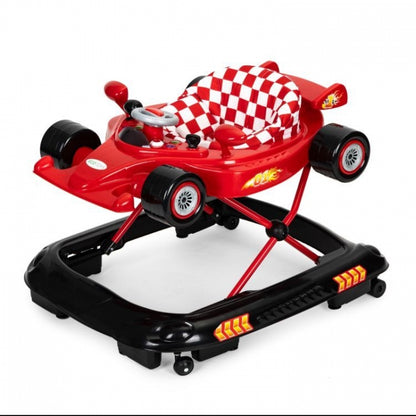 Premergator Formula 1 pentru copii cu panou multimedia Ecotoys J-A301E0 - Rosu