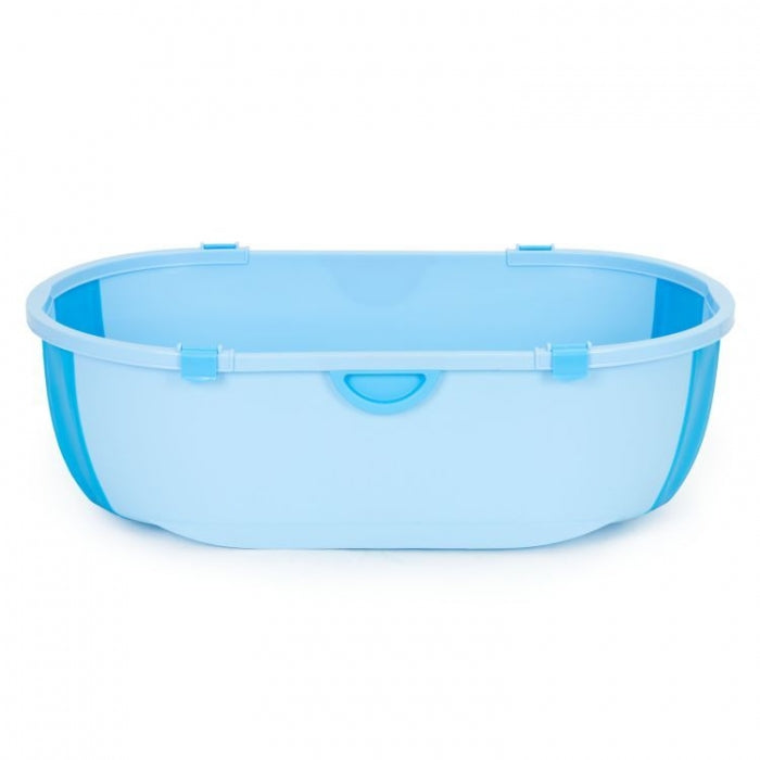 Cadita de baie cu dop de scurgere Ecotoys HA-B46 - Albastru