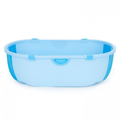 Cadita de baie cu dop de scurgere Ecotoys HA-B46 - Albastru