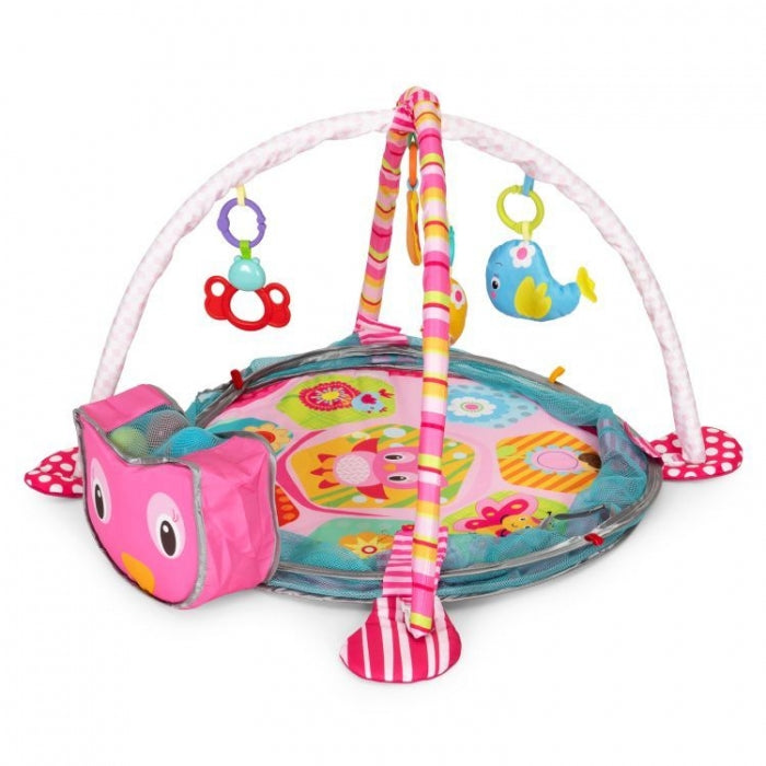 Salteluta de joaca cu bile si jucarii Ecotoys 88970