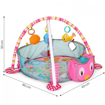 Salteluta de joaca cu bile si jucarii Ecotoys 88970