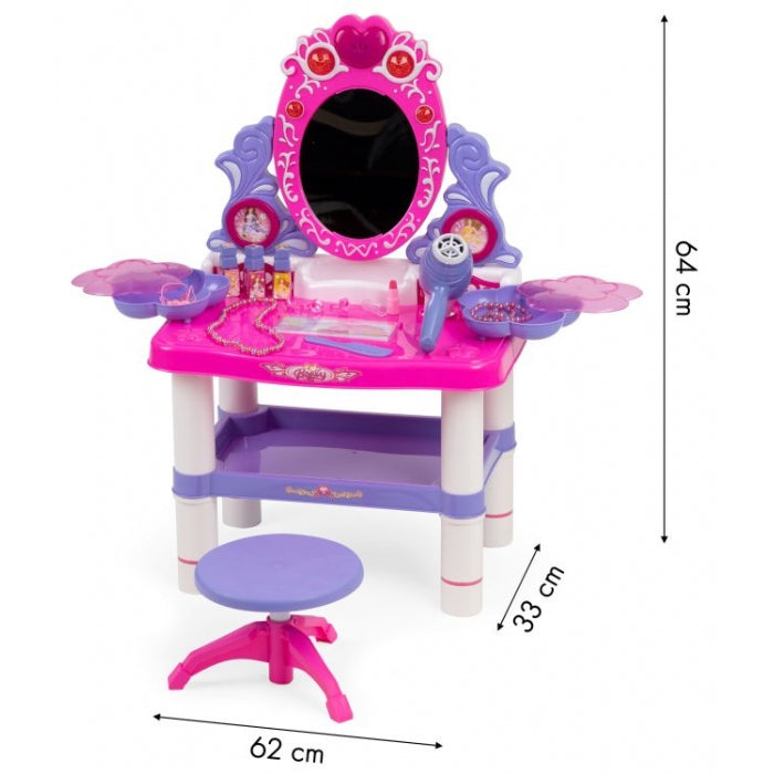 Masuta de toaleta pentru copii cu accesorii Ecotoys HC152798