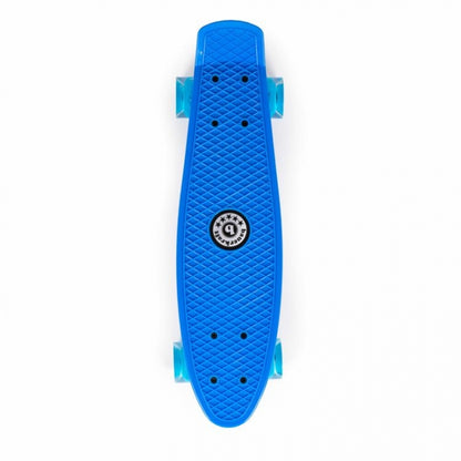 Penny board pentru copii cu lumini LED - Albastru