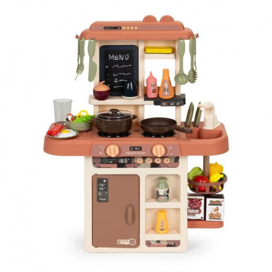 Bucatarie pentru copii cu sunete si lumini LED Ecotoys HC483304