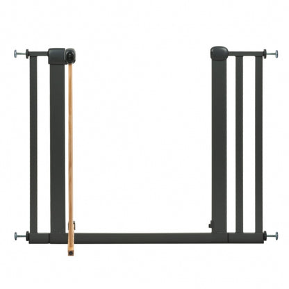 Poarta de siguranta 74-105 cm Kidwell Trasti - Negru