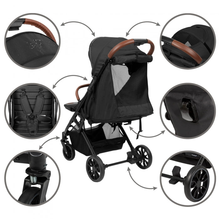 Carucior sport Kidwell COLMER Jet Black