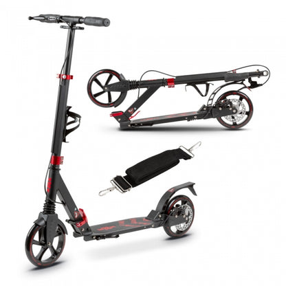 Trotineta pliabila de oras cu frana pe maner WXM RST-A02 - Red