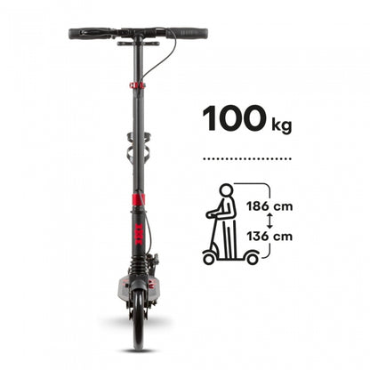 Trotineta pliabila de oras cu frana pe maner WXM RST-A02 - Red