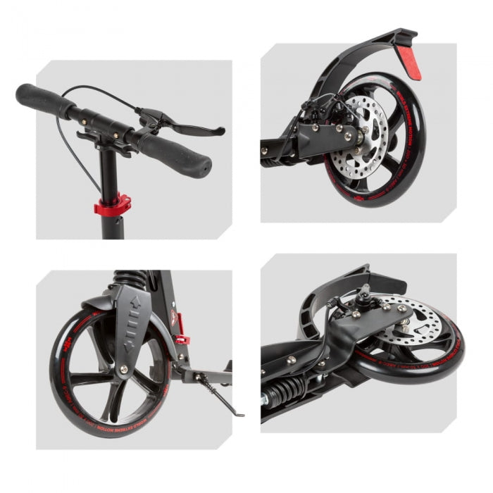 Trotineta pliabila de oras cu frana pe maner WXM RST-A02 - Red