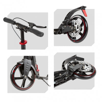 Trotineta pliabila de oras cu frana pe maner WXM RST-A02 - Red