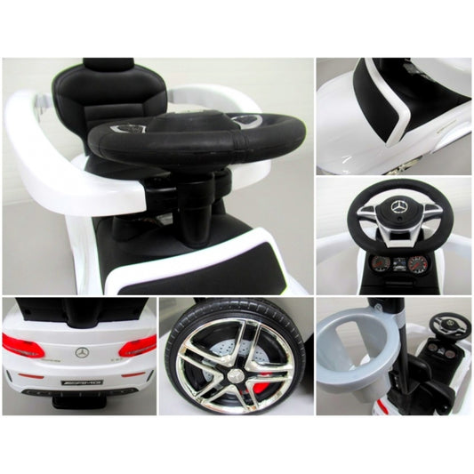 Masinuta de impins Mercedes C63 AMG R-Sport - Alb