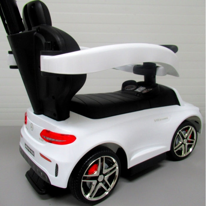 Masinuta de impins Mercedes C63 AMG R-Sport - Alb