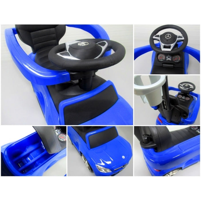 Masinuta de impins Mercedes C63 AMG R-Sport - Albastru