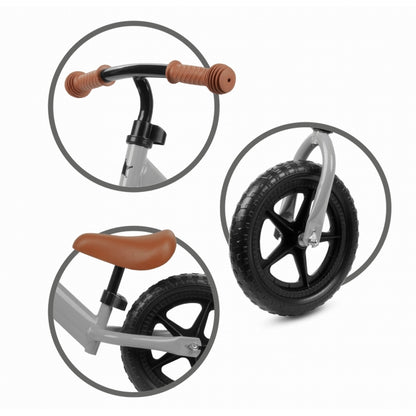 Bicicleta fara pedale Kidwell Rebel Gray