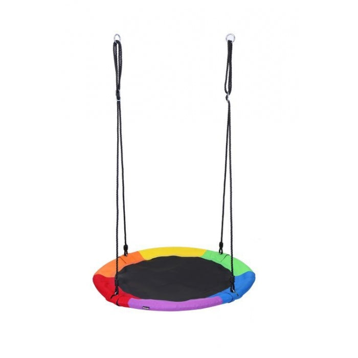 Leagan pentru copii ECOTOYS G-744, cuib de barza, cadru din otel galvanizat - Multicolor