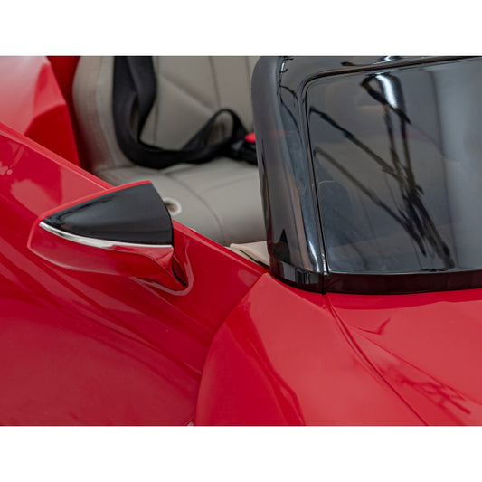 Masinuta electrica cu telecomanda LEXUS LC500, roti EVA, scaun tapitat, 108x60x43 cm, putere 70W - Rosu