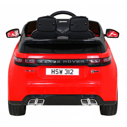 Masinuta electrica cu telecomanda RANGE ROVER VELAR, roti EVA, scaun tapitat, 107x64x49 cm, putere 70W - Rosu