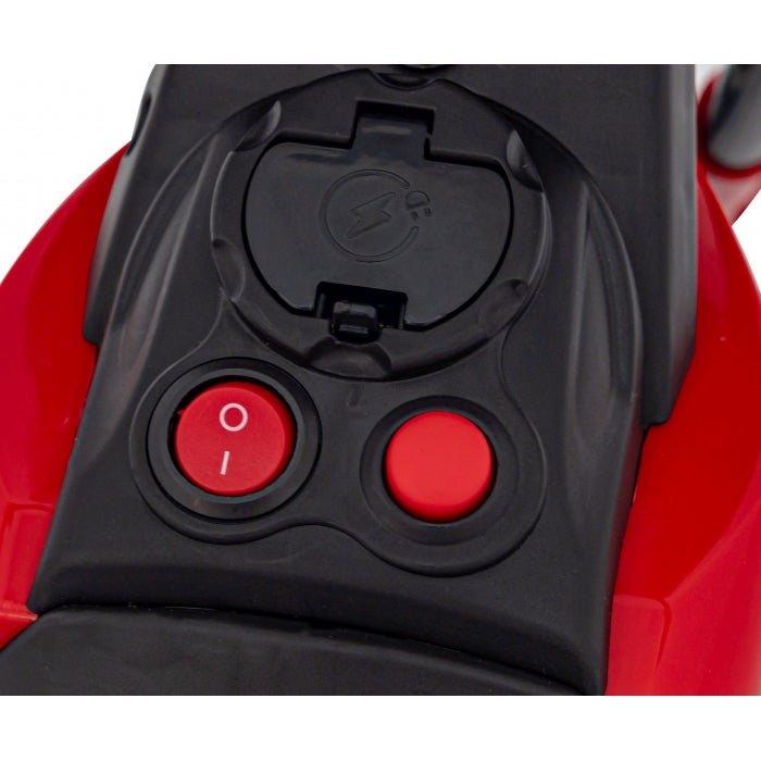 Motocicleta electrica HONDA CRF 450R, roti din plastic, 70x41x50 cm, putere 30W - Rosu