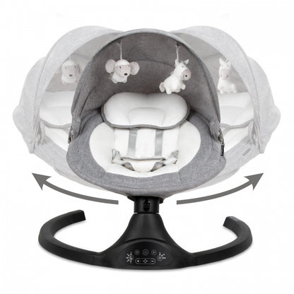 Leagan electric 2 in 1 Kidwell Luxi - Black Dark Melange