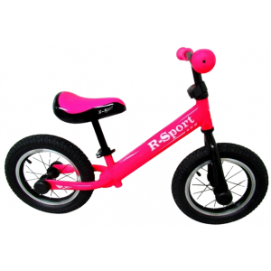 Bicicleta fara pedale cu roti gonflabile R2 R-Sport - Roz