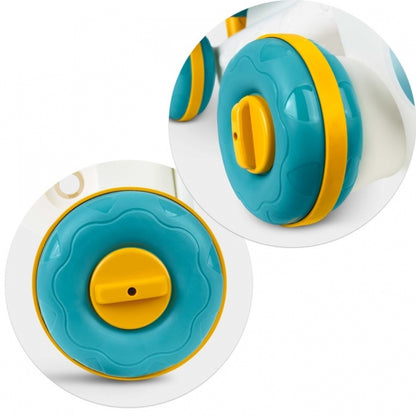 Antemergator 4 in 1 cu diverse activitati si sunete Ricokids 781500 - Albastru