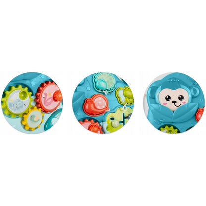 Antemergator 4 in 1 cu diverse activitati si sunete Ricokids 781500 - Albastru