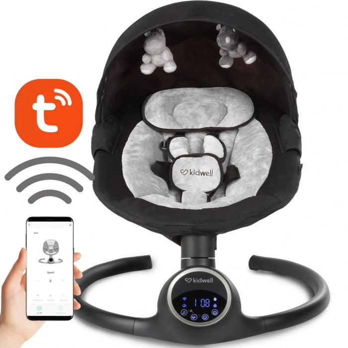 Leagan electric 2 in 1 Kidwell Reve - Black Silver