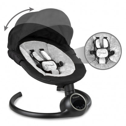 Leagan electric 2 in 1 Kidwell Reve - Black Silver