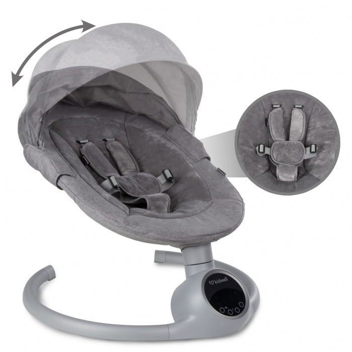 Leagan electric 2 in 1 Kidwell Reve - Gray Silver