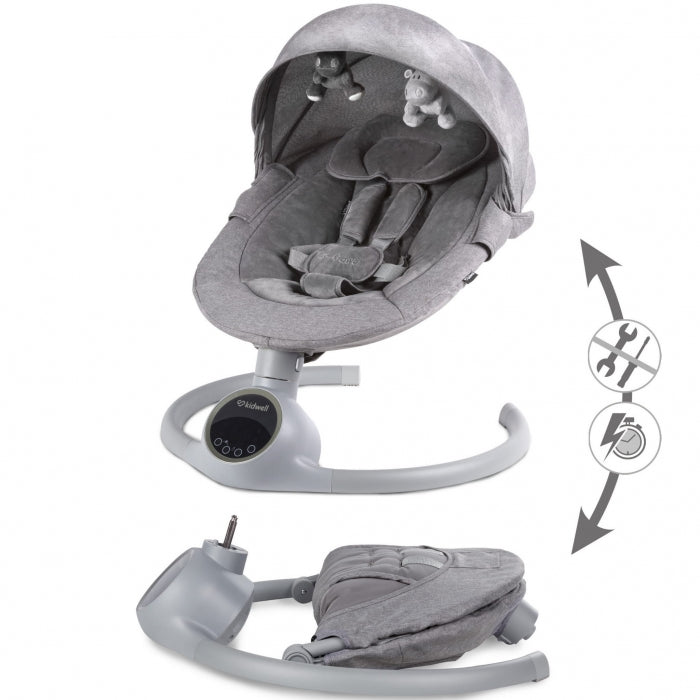 Leagan electric 2 in 1 Kidwell Reve - Gray Silver