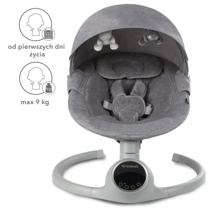 Leagan electric 2 in 1 Kidwell Reve - Gray Silver