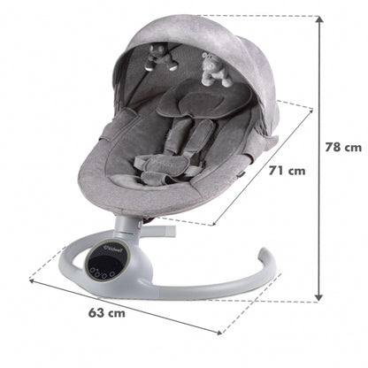 Leagan electric 2 in 1 Kidwell Reve - Gray Silver