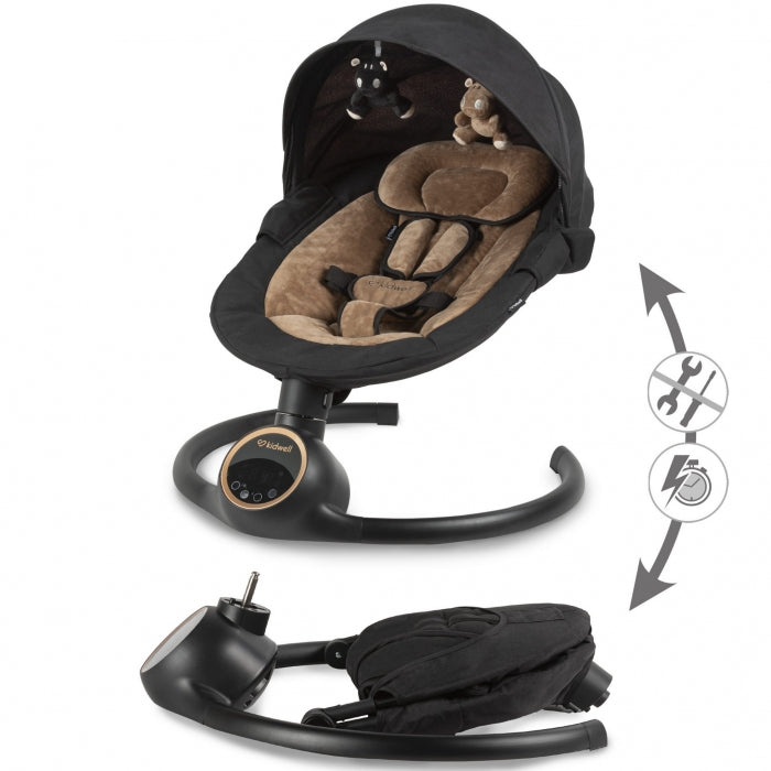 Leagan electric 2 in 1 Kidwell Reve - Black Gold