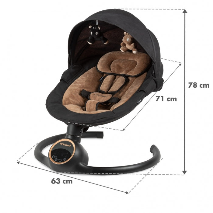 Leagan electric 2 in 1 Kidwell Reve - Black Gold