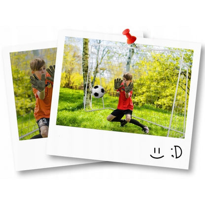 Set de 2 porti de fotbal 183 x 122 x 61 cm Neo-Sport 1450-2