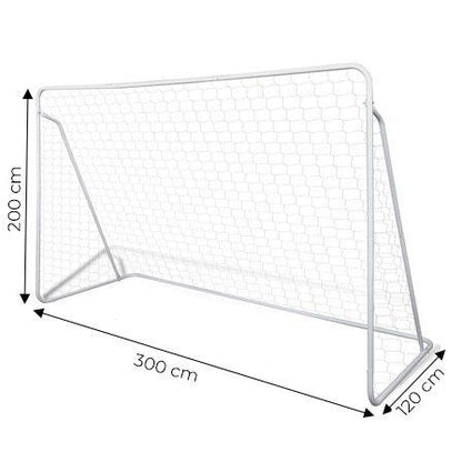 Poarta de fotbal 300 x 120 x 200 cm Ecotoys DS1456