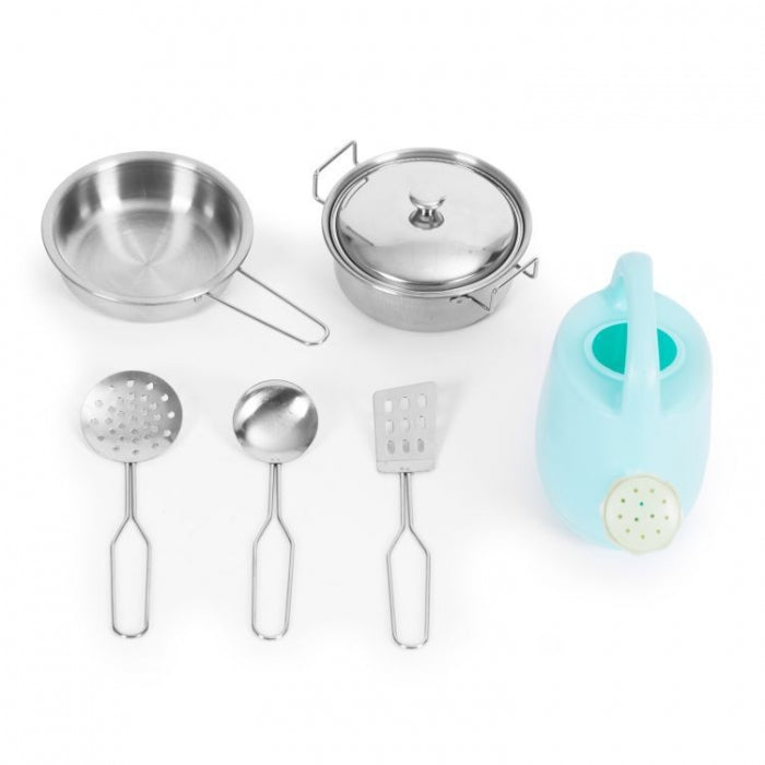 Bucatarie de exterior din lemn pentru copii Ecotoys TL814005