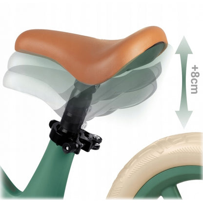 Bicicleta fara pedale pentru copii, 87 x 39 x 54 cm, roti EVA, Light Flee Nukido NK-604 - Verde