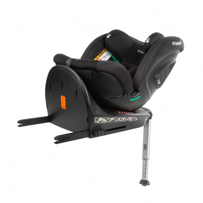 Scaun auto cu ISOFIX Kidwell GoCar, grupa 40-135 cm, i-Size, omologare R129 - Negru