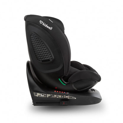 Scaun auto cu ISOFIX Kidwell GoCar, grupa 40-135 cm, i-Size, omologare R129 - Negru