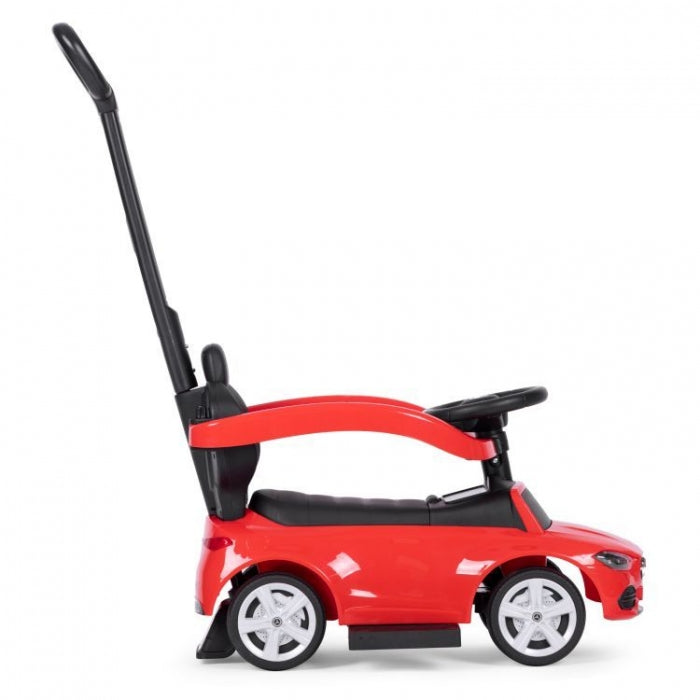 Masinuta de impins cu maner Mercedes C Class Ecotoys 668 - Rosu