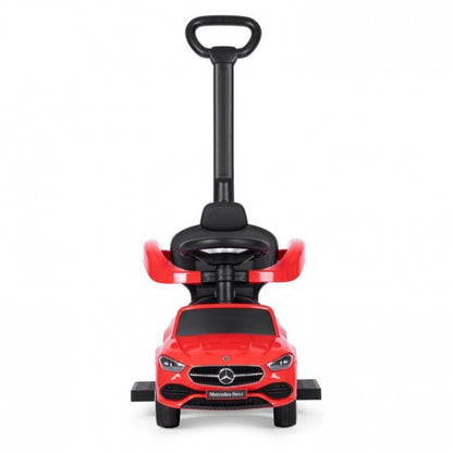 Masinuta de impins cu maner Mercedes C Class Ecotoys 668 - Rosu