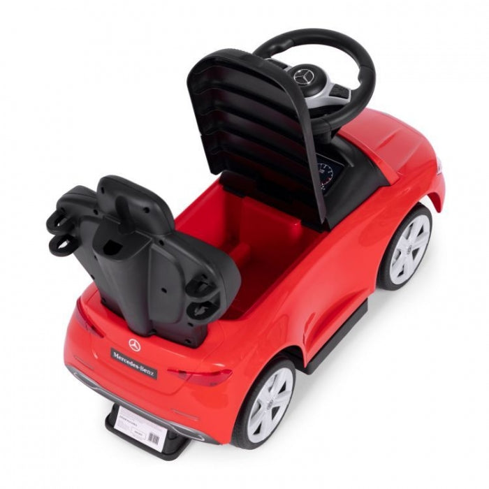 Masinuta de impins cu maner Mercedes C Class Ecotoys 668 - Rosu