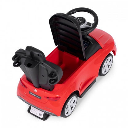 Masinuta de impins cu maner Mercedes C Class Ecotoys 668 - Rosu