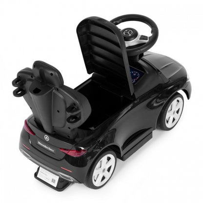 Masinuta de impins cu maner Mercedes C Class Ecotoys 668 - Negru