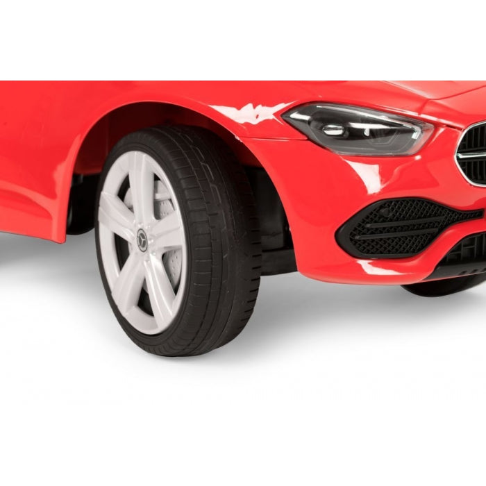 Masinuta de impins cu maner Mercedes C Class Ecotoys 667 - Rosu