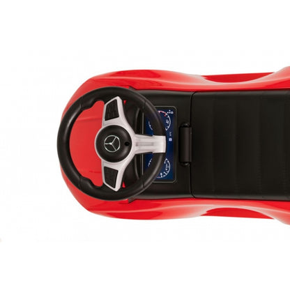 Masinuta de impins cu maner Mercedes C Class Ecotoys 667 - Rosu