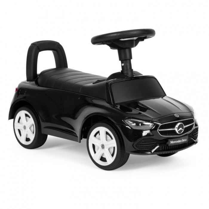 Masinuta de impins cu maner Mercedes C Class Ecotoys 667 - Negru